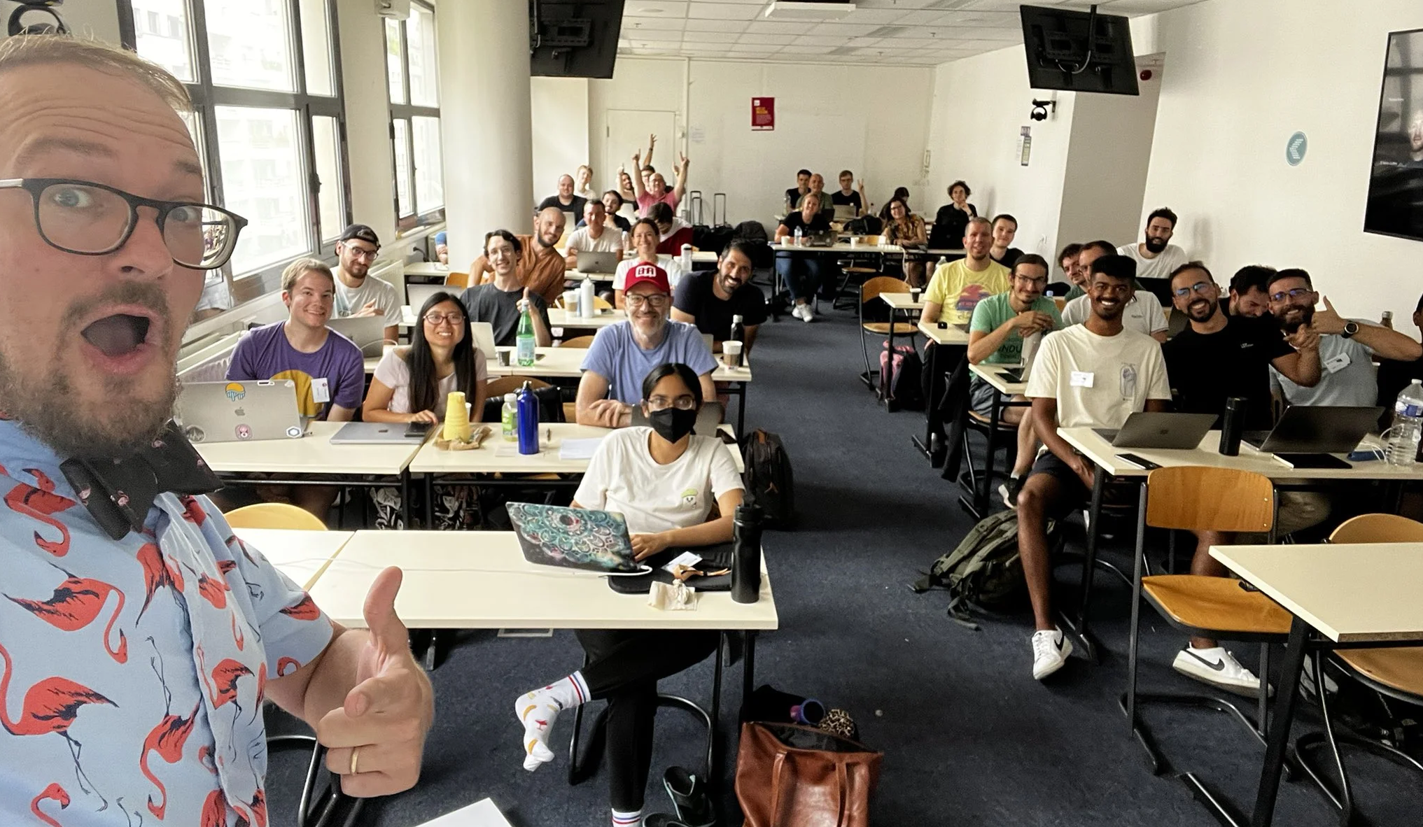 Austin Griffith teaching developers how to Speed Run Ethereum